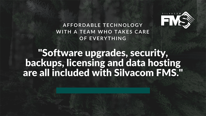 With Silvacom FMS, your data is managed in a modern, cloud-based solution. You never again have to pay upfront software licensing fees, invest in your own infrastructure, or hire specialized staff to build and maintain an expensive on-premises system.