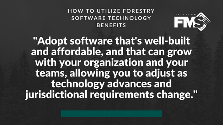 There's no better way to bring your data and your teams together while ensuring you're meeting your organizational goals and jurisdictional requirements than by adopting leading cloud-based forestry software from a vendor with an expert customer support team.